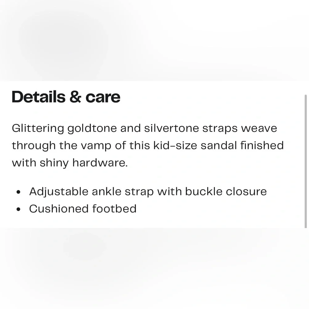 Marc Fisher Kids Hazel Woven Sandal